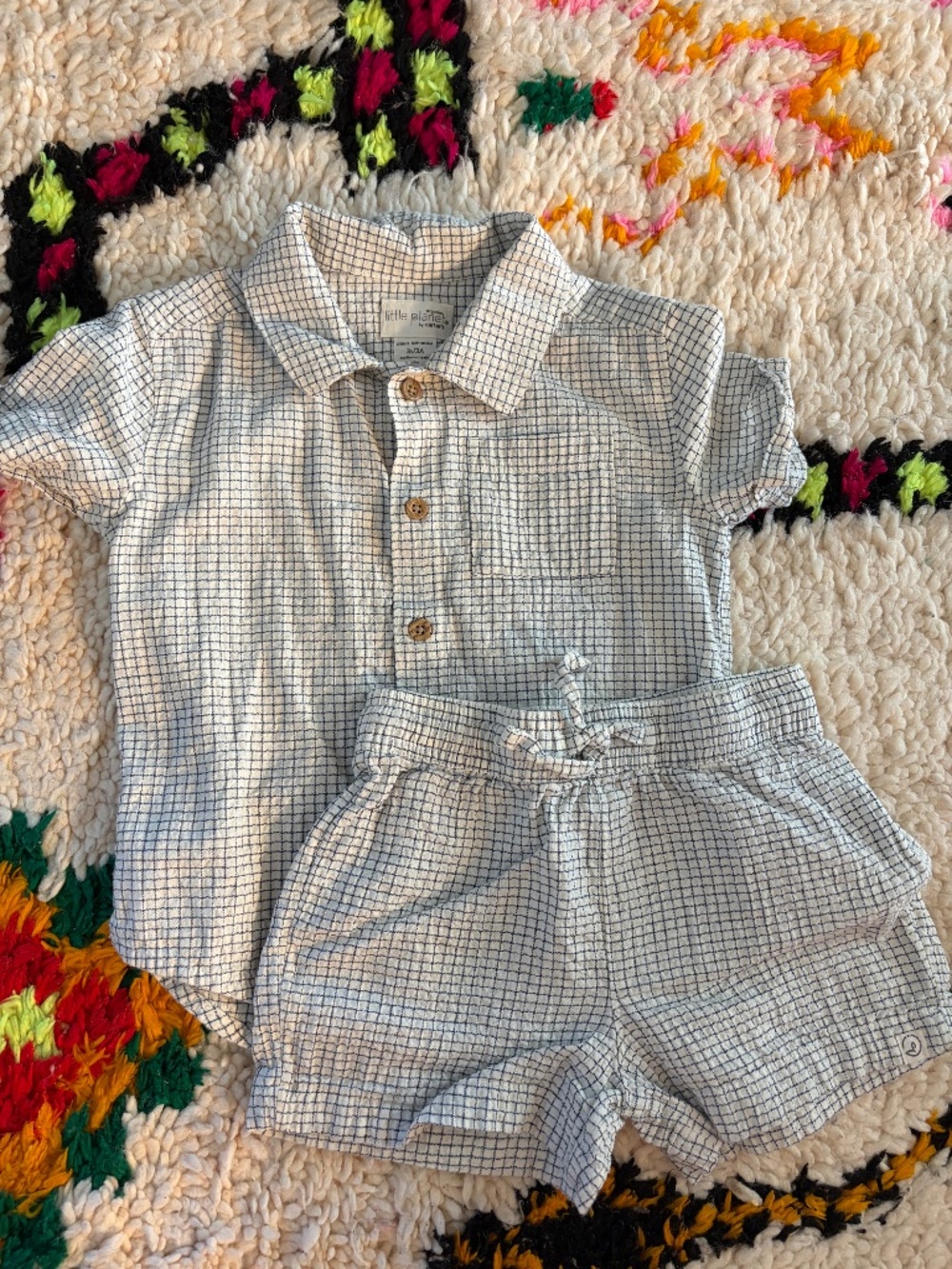 Matching Short Sleeve & Shorts Set - 3T